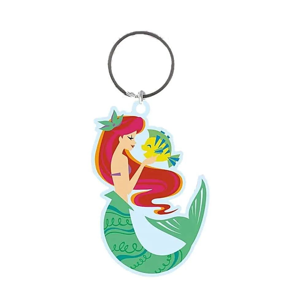 Portachiavi - Disney - The Little Mermaid (Ariel And Flounder) Pvc