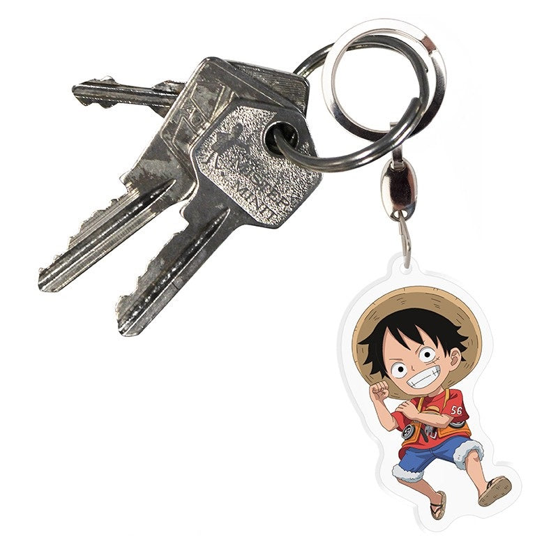 Portachiavi - One Piece - Red - Luffy (Keychain / Portachiavi