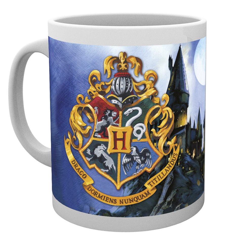 OFFICIAL HARRY POTTER HOGWARTS CREST LED LITE LIGHT MOOD LAMP NEW IN BOX UK