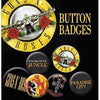 Spille - Guns N' Roses - Lyrics And Logos (Badge Pack)
