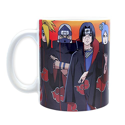 TAZZA - NARUTO SHIPPUDEN - TAZZA 320ML - AKATSUKI – Primafila Store