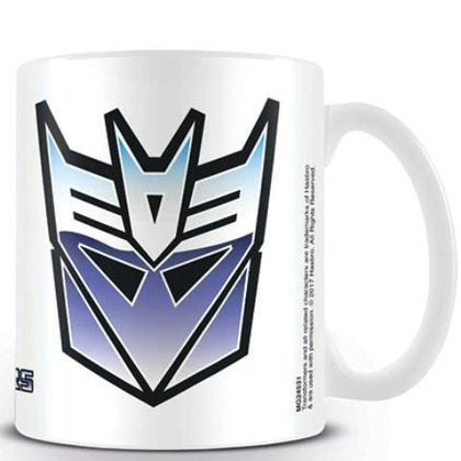 Tazza -Transformers - G1 - Decepticon Symbol