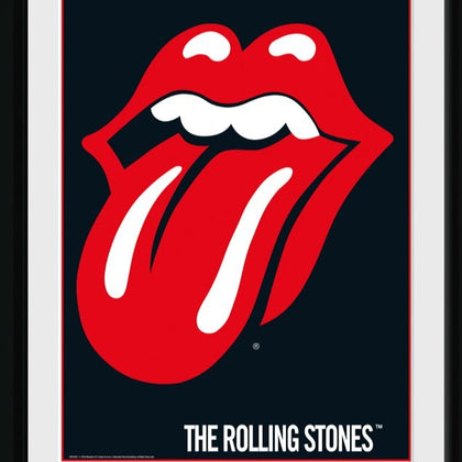 Quadro - Rolling Stones (The) - Lips (Stampa In Cornice 30x40 Cm)