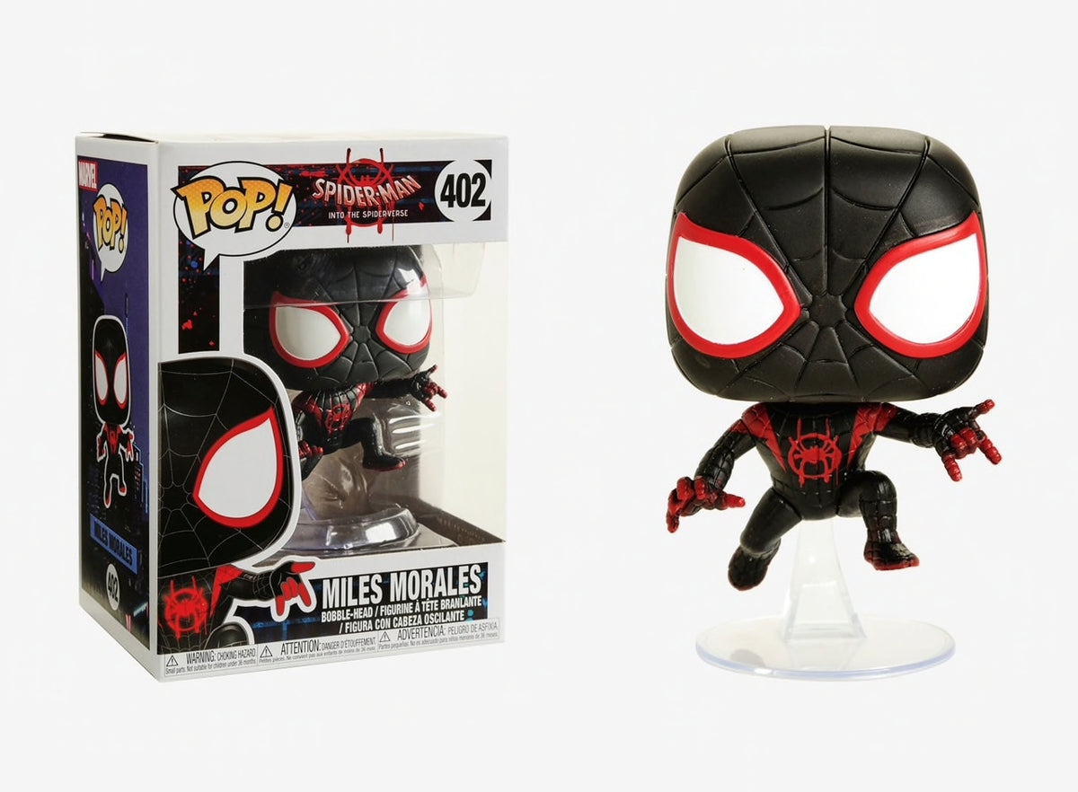 Funko Pop - SPIDER-MAN - INTO THE SPIDER-VERSE - (402) MILES MORALES –  Primafila Store