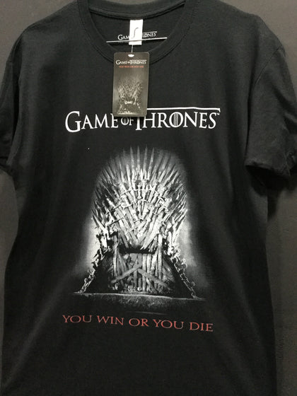 T-Shirt - Game of Thrones - You Win Or You Die - Trono