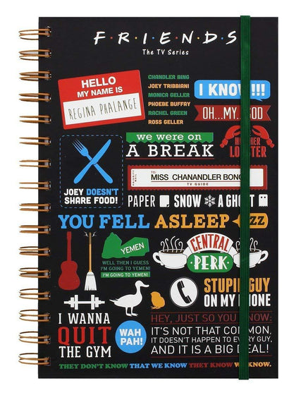 Quaderno - Friends - Infographic Notebook (A5)