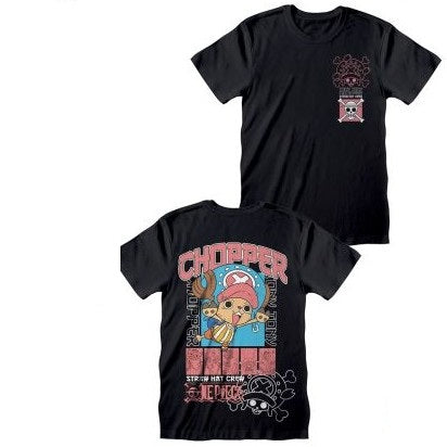 T-Shirt - One Piece - Chopper - Unisex Black