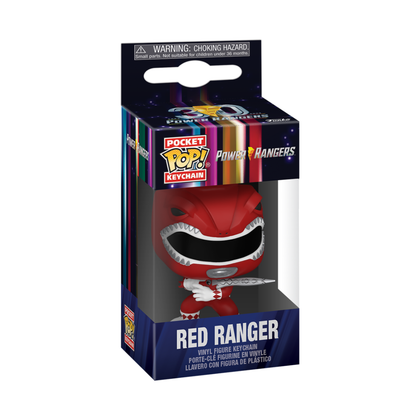 Portachiavi - Funko Pocket Pop - Mighty Morphin' Power Rangers - Keychain - Red Ranger