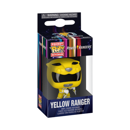 Portachiavi - Funko Pocket Pop - Mighty Morphin' Power Rangers - Keychain - Yellow Ranger