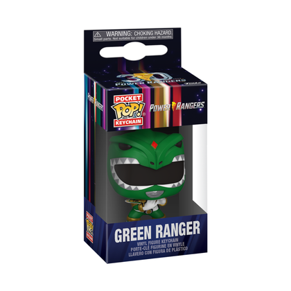 Portachiavi - Funko Pocket Pop - Mighty Morphin' Power Rangers - Keychain - Green Ranger