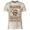 T-Shirt - One Piece - Wanted Luffy