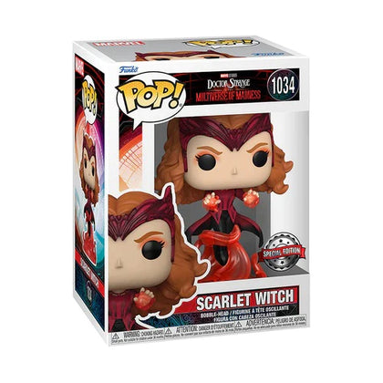 Funko Pop - Marvel - Dr. Strange In The Multiverse Of Madness - Scarlet Witch (Vinyl Figure 1034)