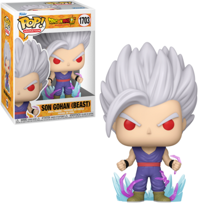 Funko Pop - Dragon Ball Supe - Animation - Gohan Ultra Instinct (Glow In The Dark)