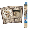 Poster - One Piece - Wanted Luffy & Zoro (Set 2 Posters Chibi 52X38)
