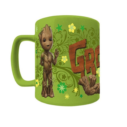 Tazza - Marvel - Groot (Face) Fuzzy Mug