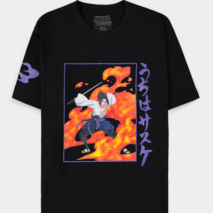 T-Shirt - Naruto Shippuden - Black 2 (T-Shirt Unisex)