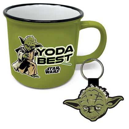 Tazza - Star Wars - Yoda Best Campfire Gift Set (Mug & Keychain / Tazza & Portachiavi )