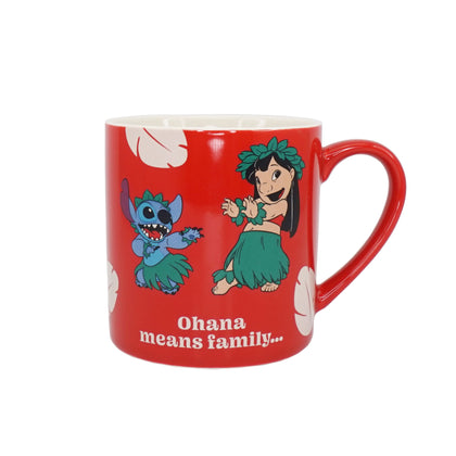 Tazza - Disney - Lilo & Stitch - Ohana (Mug Classic Boxed 310 Ml / Tazza)