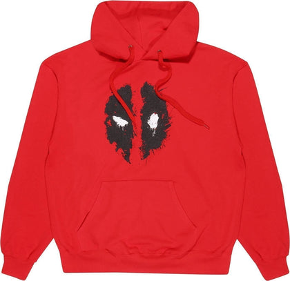Felpa - Marvel - Deadpool - Mask Splatter Red (Felpa Con Cappuccio Unisex)
