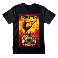 T-Shirt - Deadpool 3 - Encore Time (Unisex Black)