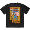 T-Shirt - Marvel - Comics - Unisex - Captain America 50Th Comic Cove