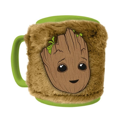 Tazza - Marvel - Groot (Face) Fuzzy Mug