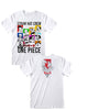 T-Shirt - One Piece - Crew White