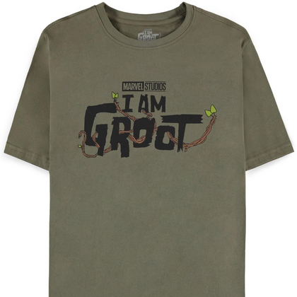 T-Shirt - Marvel - Guardiani Della Galassia - I Am Groot Green