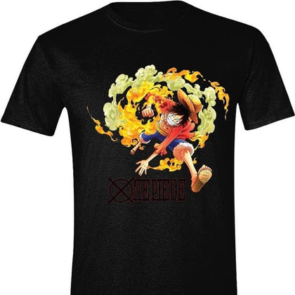 T-Shirt - One Piece - Luffy Attack