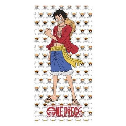 Asciugamano - One Piece - Telo Poliestere - Luffy