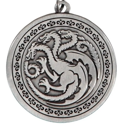 Portachiavi - Game Of Thrones - House Of The Dragon Metal Keychain Black