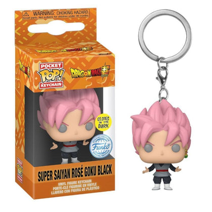 Portachiavi - Funko Pocket Pop - Dragon Ball Special - Keychain - Super Sayan Rose' Goku Black