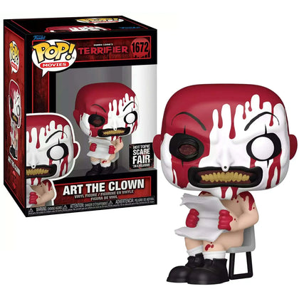 Funko Pop - Terrifier - Movies - Art The Clown With Newspaper (1672)