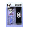 Accessori - Kuromi: Joy Toy - Set Spazzola E Fascia Per Capelli In Peluche
