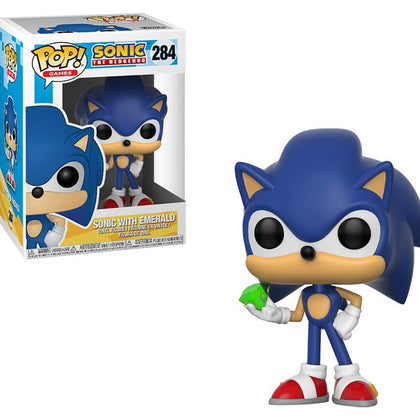 Funko Pop - Sonic - Games - Sonic With Emerald 284