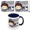 Tazza - Friends - Chandler Chibi) (Blue Inner C Mug / Tazza)