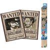 Poster - One Piece - Wanted Mihawk & Crocodile (Set 2 Posters Chibi 52X38)