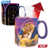 Tazza Termosensibile - Disney - Beauty & The Beast (Mug Heat Change 460 Ml)