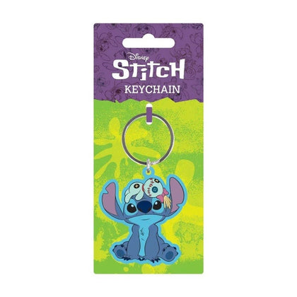 Portachiavi - Disney - Lilo E Stitch - Stitch E Scrump (Pvc Keychain)