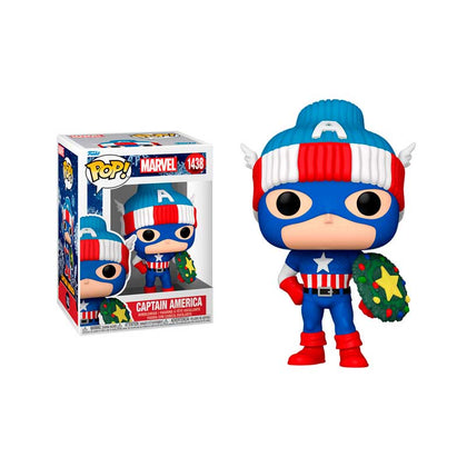 Funko Pop - Marvel - Holiday 2024 - Captain America (Vinyl Figure 1438)