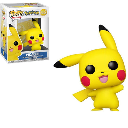 Funko Pop - Pokemon - Games - Pikachu (Waving) (Vinyl Figure 553)