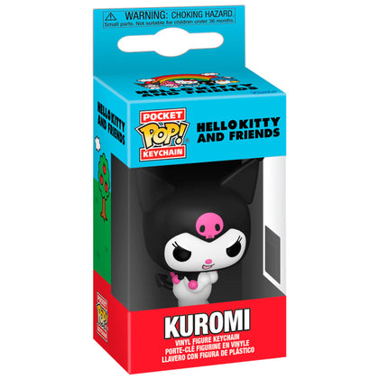 Portachiavi - Funko Pocket Pop - Hello Kitty - Keychain - Kuromi