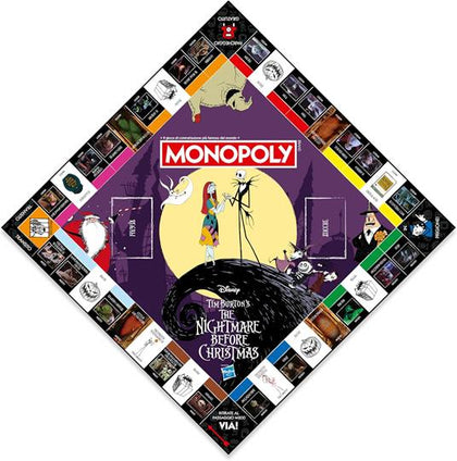 Gioco Da Tavolo - Monopoly - Disney - The Nightmare Before Christmas