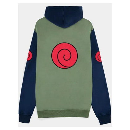 Felpa - Naruto Shippuden - Kakashi Hatake - Green (Felpa Con Cappuccio Unisex)
