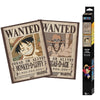 Poster - One Piece -  Wanted Luffy & Ace (Set 2 Chibi Posters 52X38)