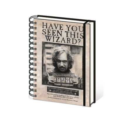 Quaderno - Harry Potter - Wanted Sirius Black (A5 Notebook)