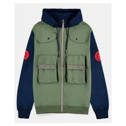 Felpa - Naruto Shippuden - Kakashi Hatake - Green (Felpa Con Cappuccio Unisex)