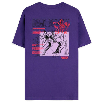 T-Shirt - Stranger Things - Demogorgon - Purple (T-Shirt Unisex)