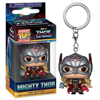 Portachiavi - Funko Pocket Pop - Marvel - Thor Love And Thunder - Mighty Thor