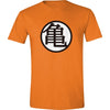 T-Shirt - Dragon Ball Z - Goku Kanji Orange